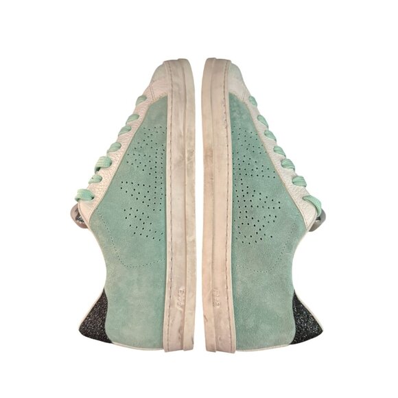 P448 John Glitter Accents Low Top Sneaker Women's Casual Shoes, Size 37 NWOB - Picture 7 of 10